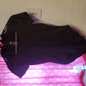 Kendall and Kylie Body suit with mesh mock neck